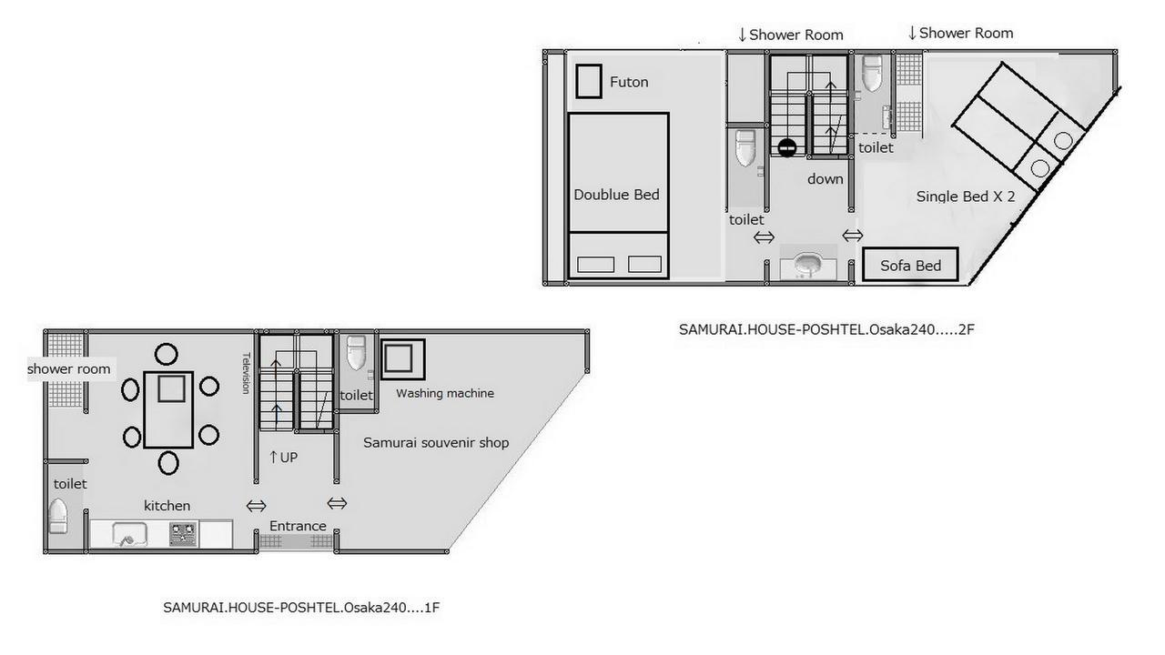 Poshtel Osaka 240 Apartment Екстериор снимка